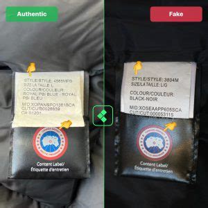 canada goose fake sales